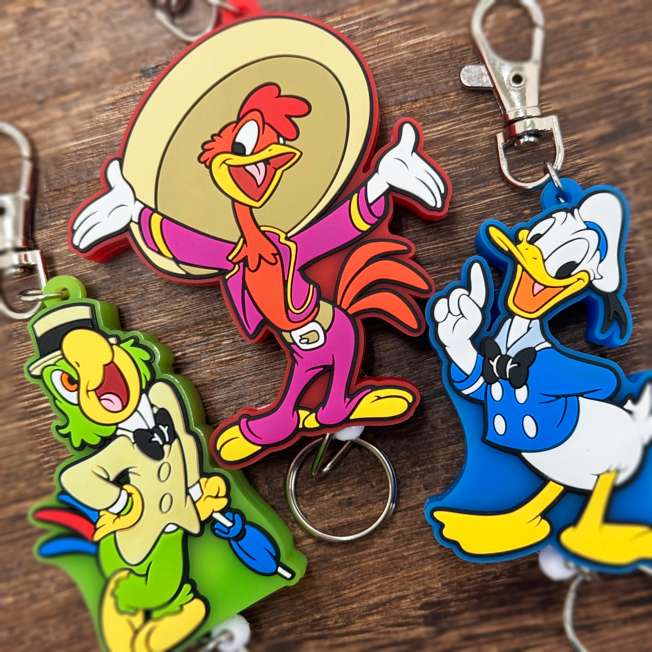 Llavero retráctil de Panchito