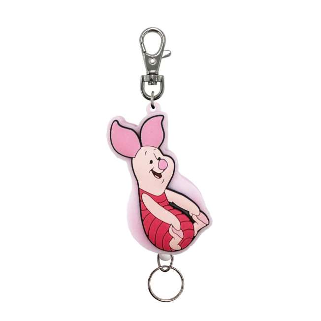 Llavero retráctil de Piglet