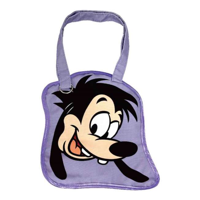 Bolso tote troquelado con diseño de rostro