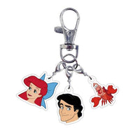 Set de 8 llaveros acrílicos Disney Princess