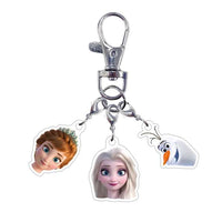 Set de 8 llaveros acrílicos Disney Princess