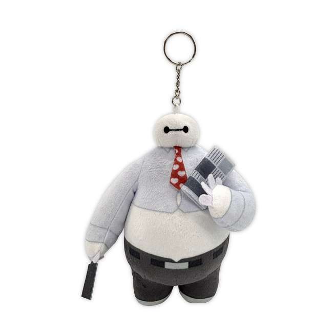 Llavero de peluche Baymax oficinista