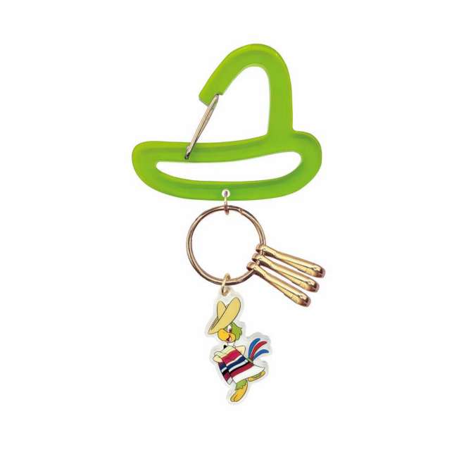 Charm mosquetón acrílico de José Carioca