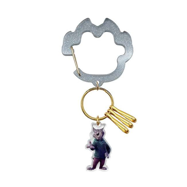 Charm mosquetón acrílico de Pawbert | Zootopia 2