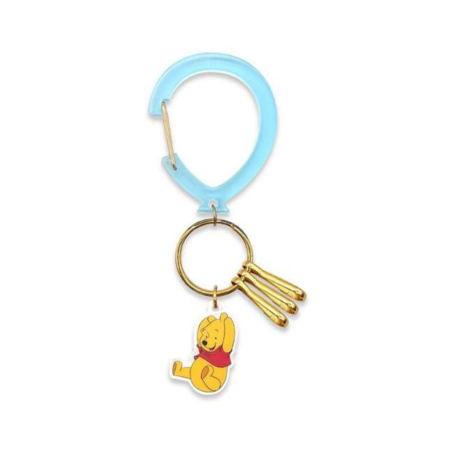 Llavero acrílico de Winnie the Pooh con globo
