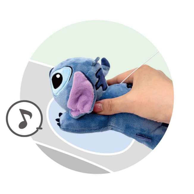 Porta pase de Stitch acostado