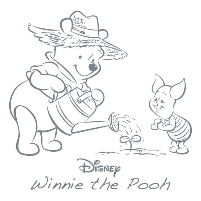 Bolso tote vertical con cierre de Winnie the Pooh