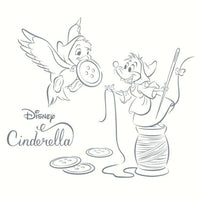 Bolso tote vertical con cierre Disney Cenicienta
