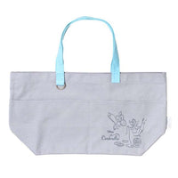 Bolso tote gris horizontal de Cenicienta