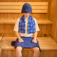Toalla media de Mickey Mouse para sauna