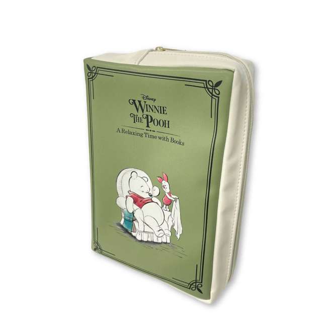 Estuche tipo libro Winnie the Pooh (verde)