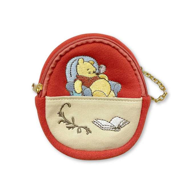 Estuche huevo Winnie the Pooh A Relaxing Time (rojo)