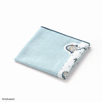 Toalla de mano mofusand Shark Meow azul