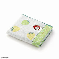 Toalla de rostro Mofusand de frutilla verde