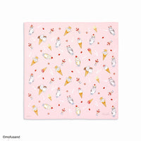 Pañuelo Mofusand de gatos y dulces rosados