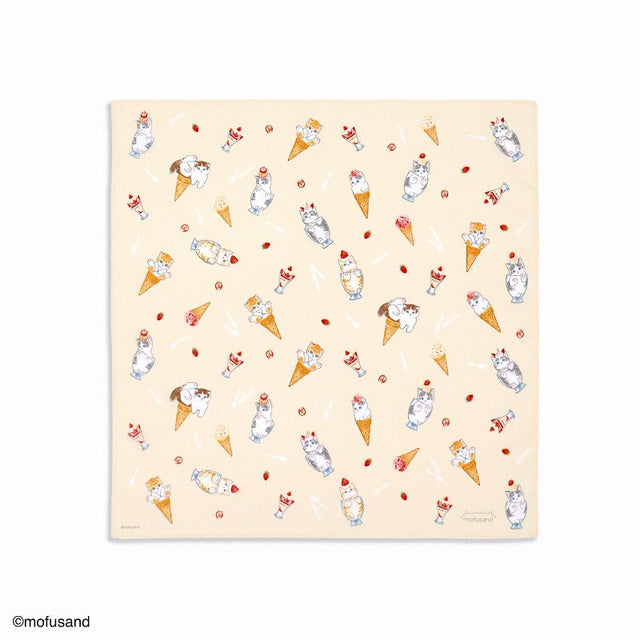 Pañuelo Mofusand de dulces amarillos