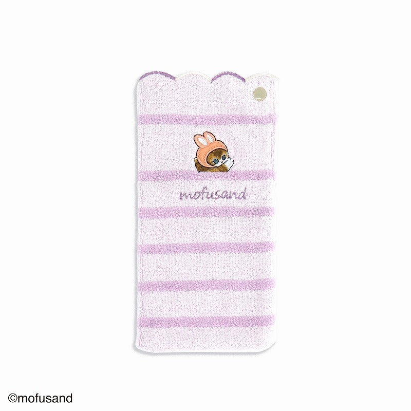 Pañuelo porta botella mofusand rosa