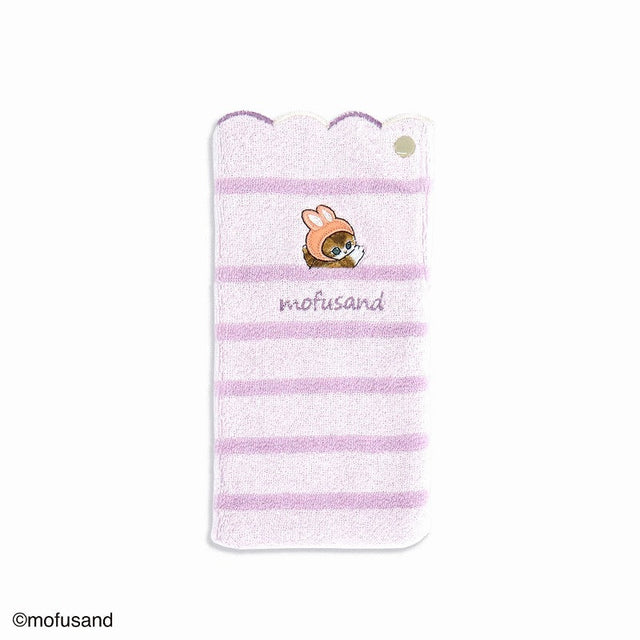 Pañuelo porta botella mofusand rosa