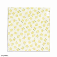 Toalla de mano Mofusand con rosas beige