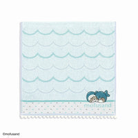 Pañuelo de mano mofusand: gatito tiburón azul