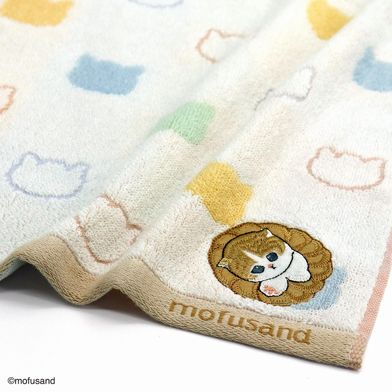 Pañuelo de mano Mofusand con gato y donas