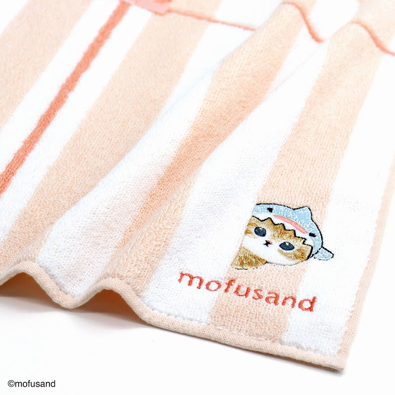 Toalla de mano mofusand rosa