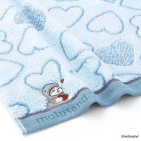 Toalla facial Mofusand Gatito Monstruo azul
