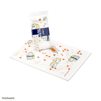 Toalla mofusand Gato sushi, blanca
