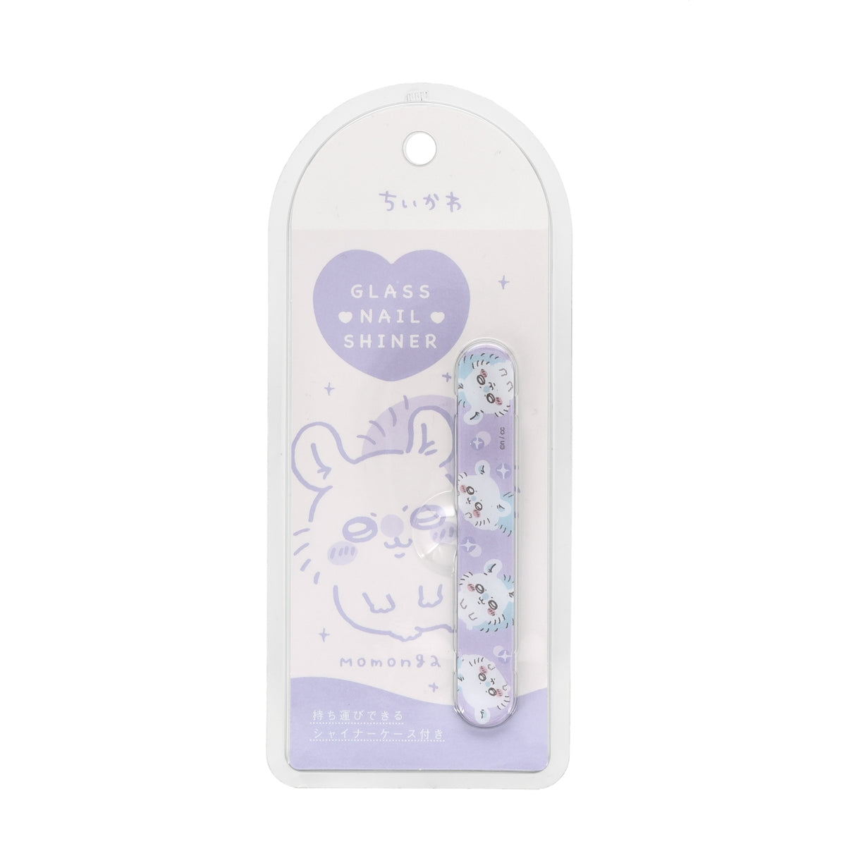 Pulidor de uñas de vidrio Chiikawa - Momonga
