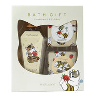 Set de regalo de baño Mofusand: gatito abeja