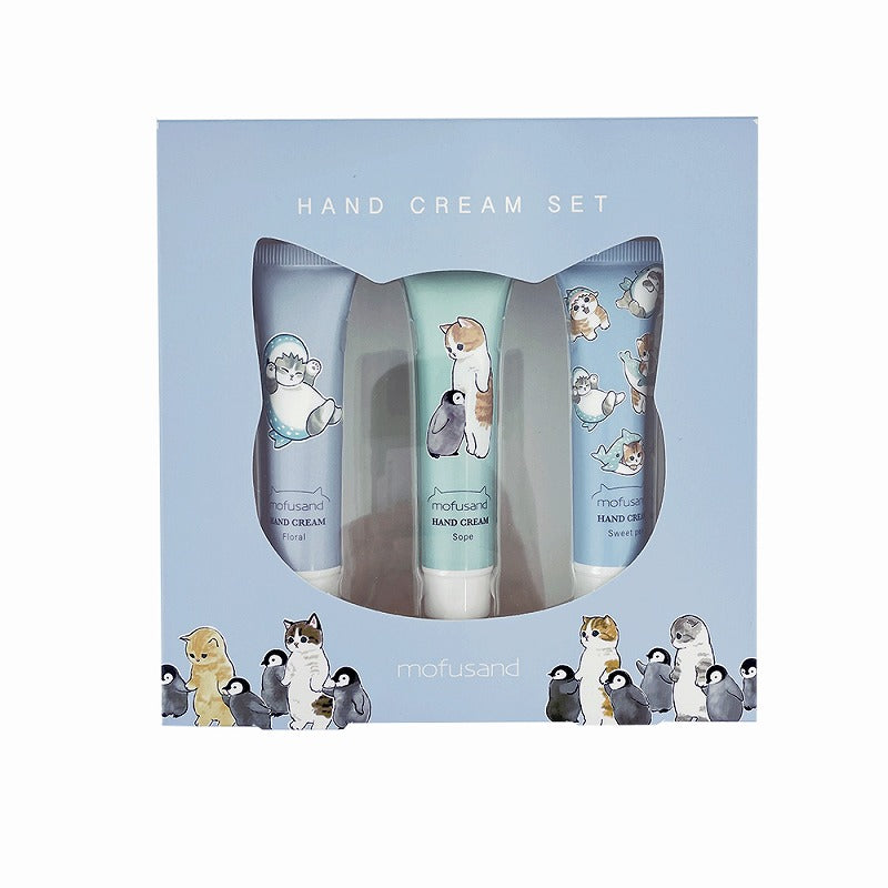 Set de 3 cremas de manos mofusand