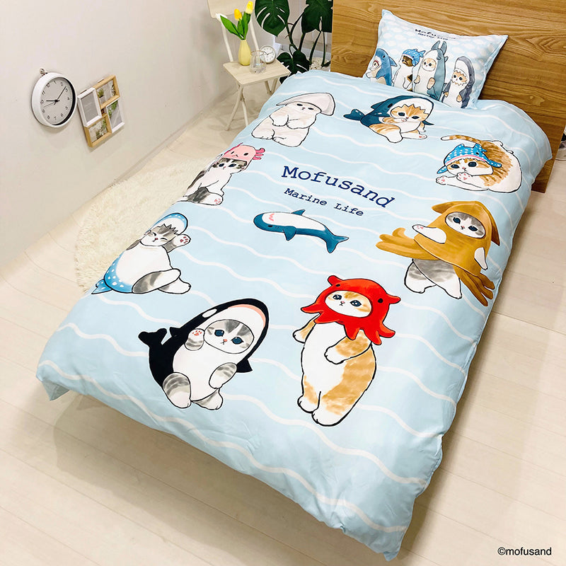 Set de fundas de plumón y almohada mofusand