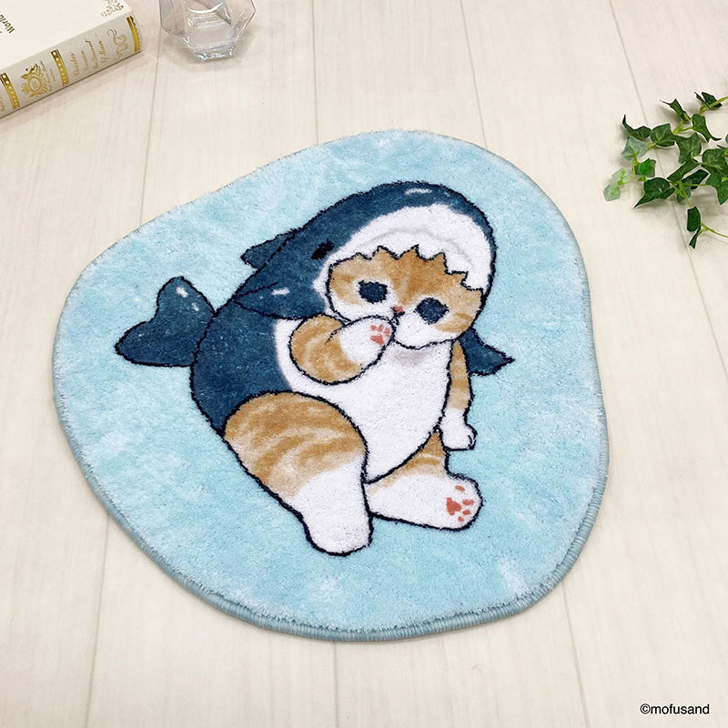 Alfombra troquelada Mofusand Gato Tiburón