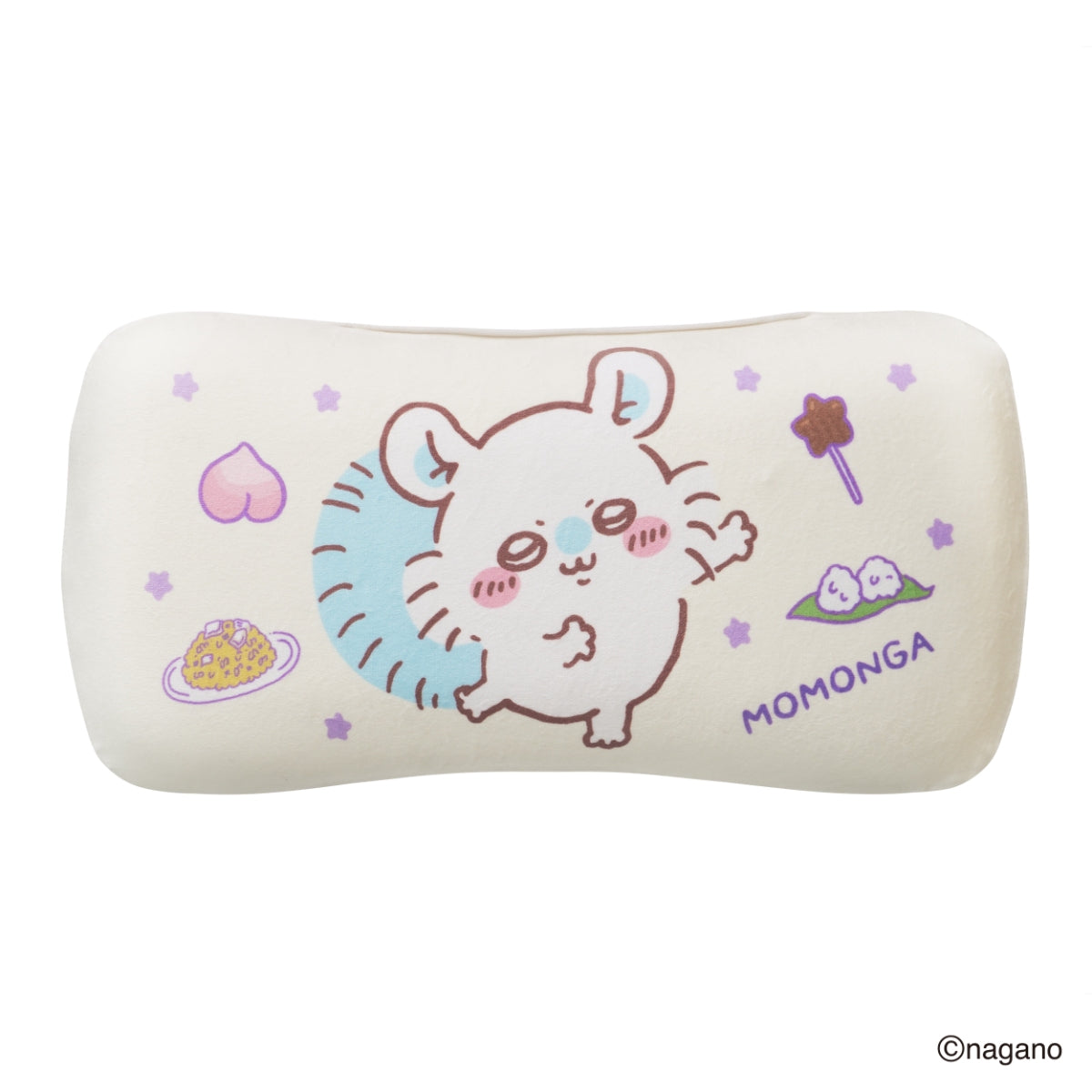 Cojín de descanso Chiikawa de Momonga a rayas