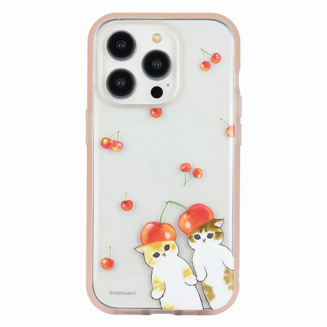 Funda transparente Mofusand para iPhone 14 Pro/13 Pro