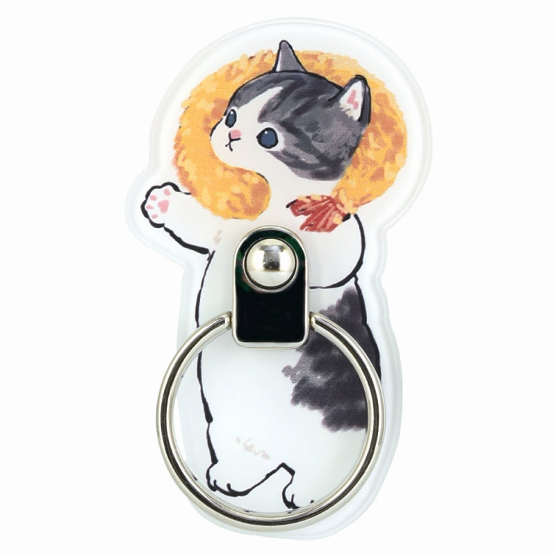 Anillo para celular Mofusand, gatito camarón