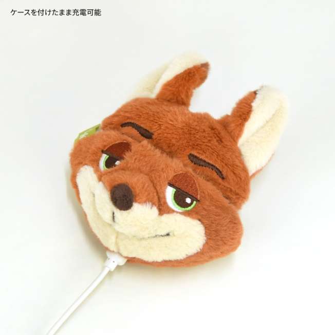 Funda afelpada de Nick Wilde para AirPods Pro