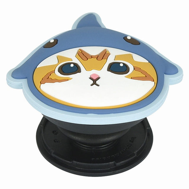 Soporte para celular mofusand gato tiburón