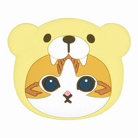Soporte para celular Mofusand, gato con disfraz de oso