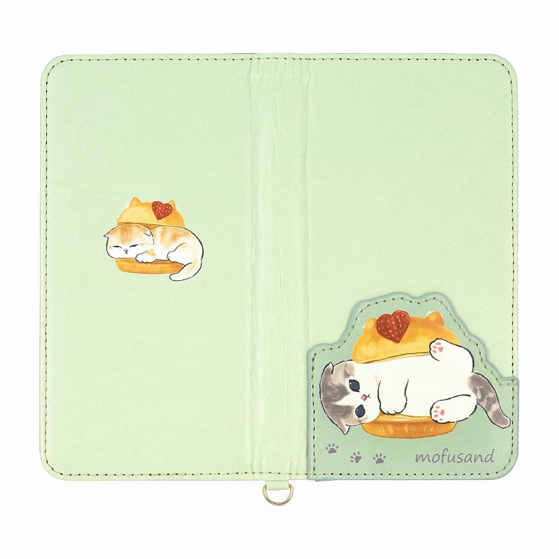 Funda tipo agenda Mofusand M+: gatitos dulces