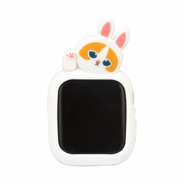 Carcasa de silicona mofusand para Apple Watch 41/40 mm