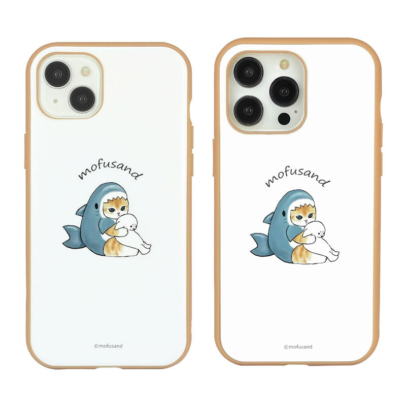 Funda Mofusand para iPhone con gatito tiburón