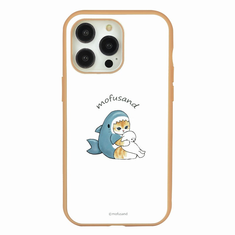 Funda Mofusand para iPhone con gatito tiburón