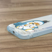 Funda IIIIfit para iPhone de mofusand: gato tiburón