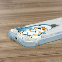 Funda IIIIfit para iPhone de mofusand: gato tiburón