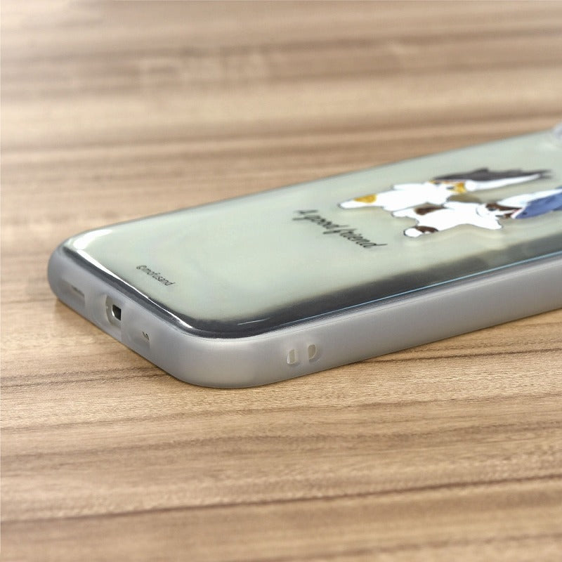 Funda transparente mofusand IIIIfit para iPhone