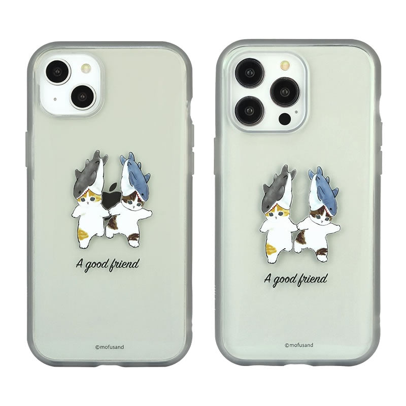 Funda transparente mofusand IIIIfit para iPhone