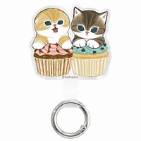 Accesorio con anillo para celular Mofusand: gatito cupcake