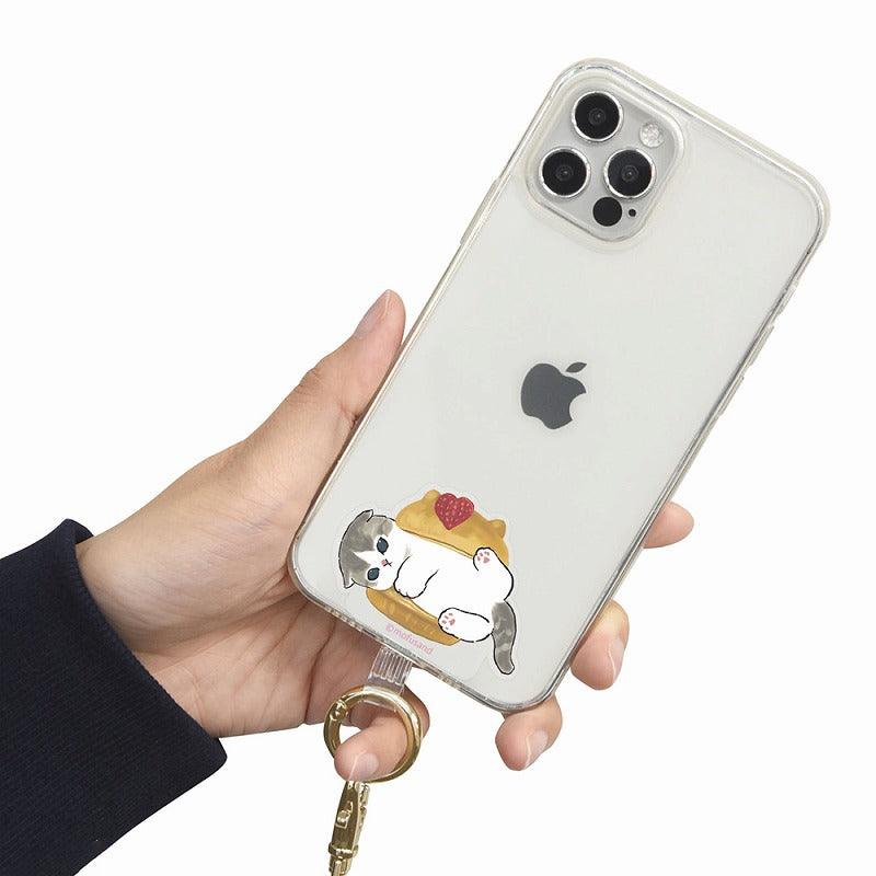 Set de anillo y correa para celular Mofusand