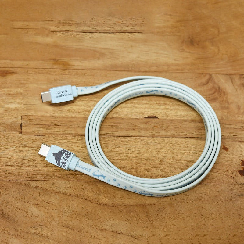 Cable USB-C 2.0 PD 60 W Mofusand Gato Tiburón